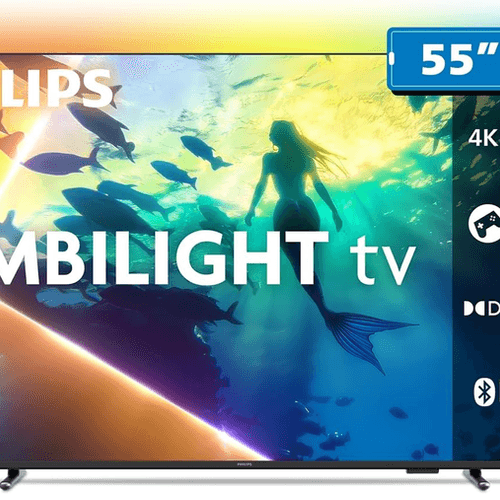 Smart TV Philips Ambilight 55" 4K 55PUG8100/78